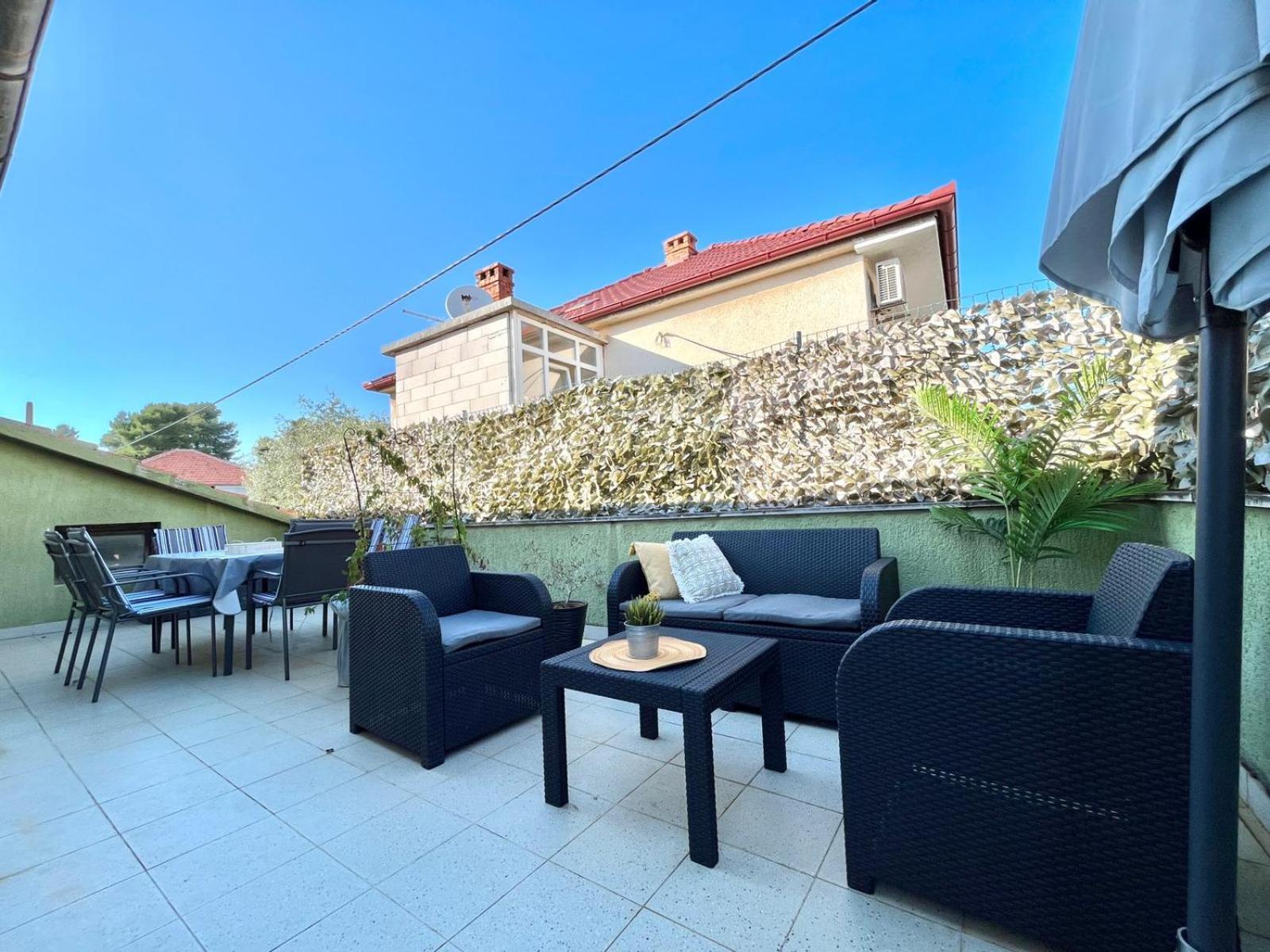 Modern Mediterranean Apartment Zadar Exterior foto
