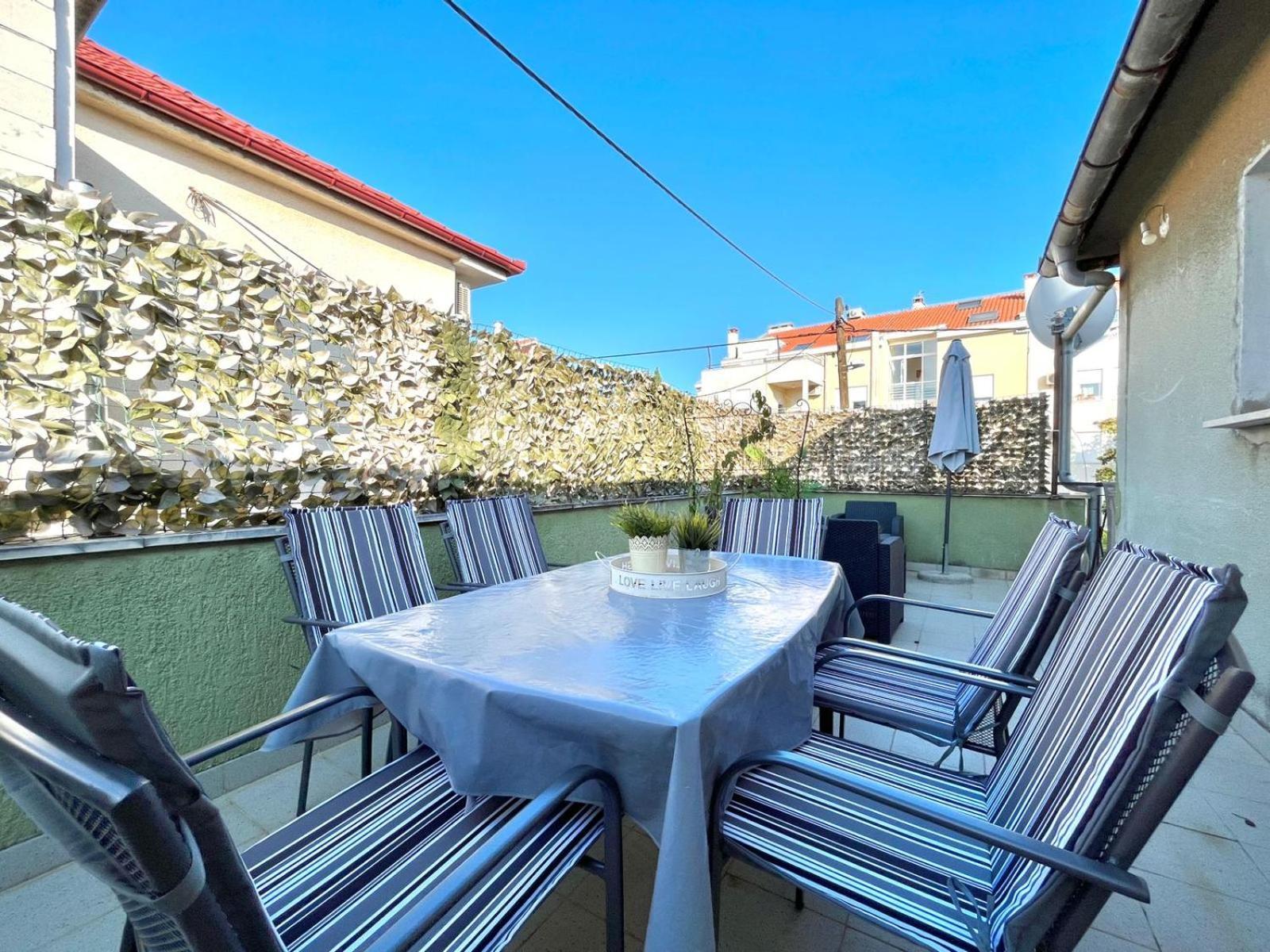 Modern Mediterranean Apartment Zadar Exterior foto